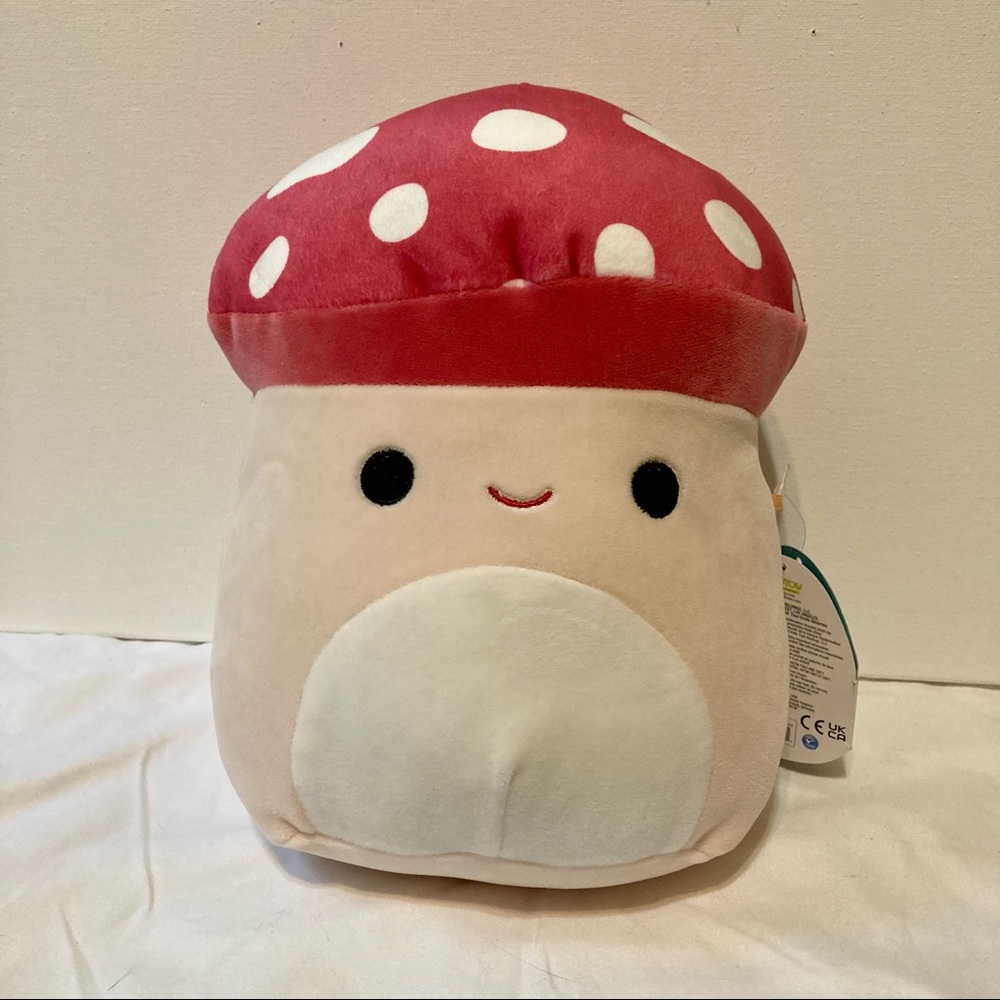 8 inch Mushroom “Malcolm” Squishmallow